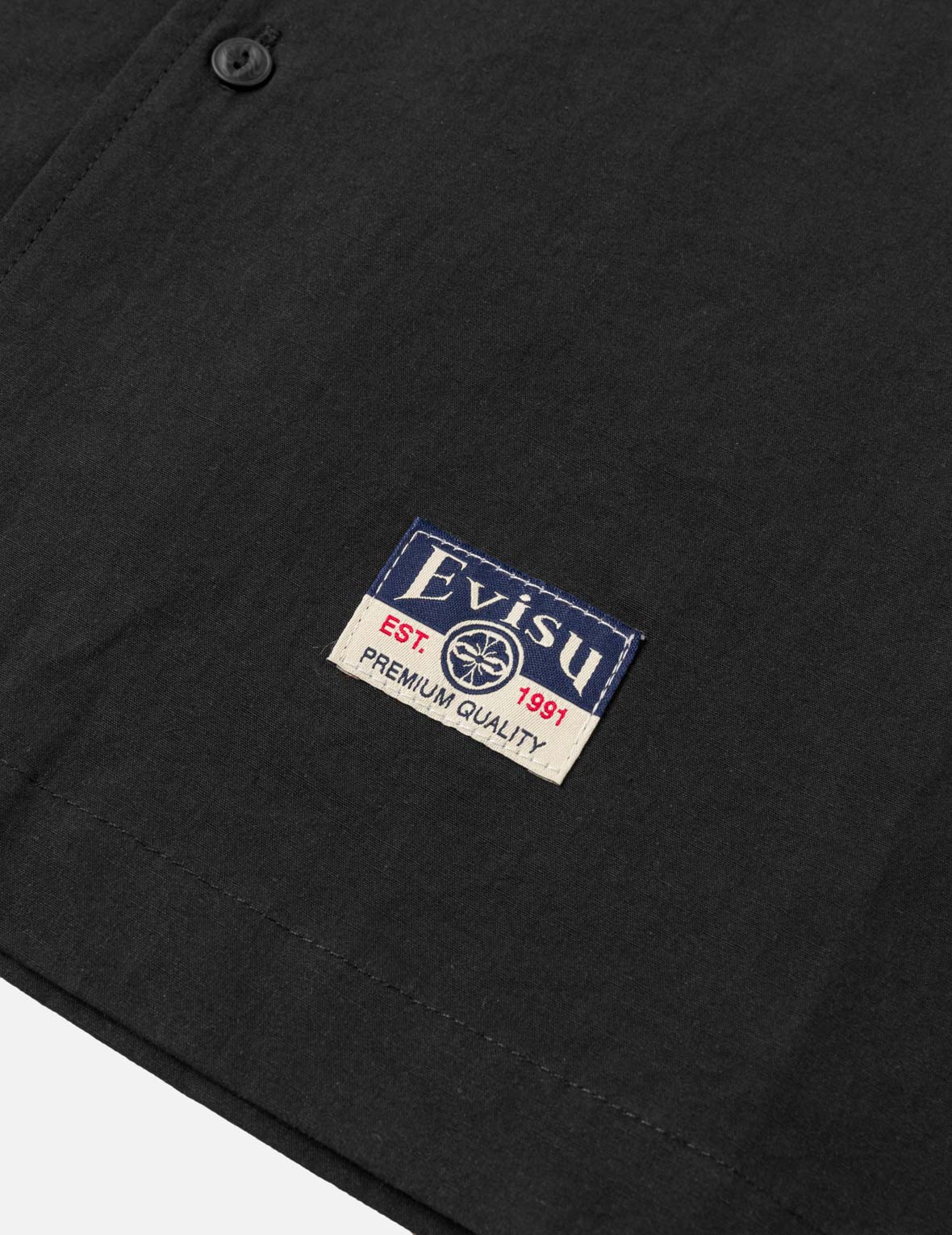 Leopard Print Logo Embroidery Shirt