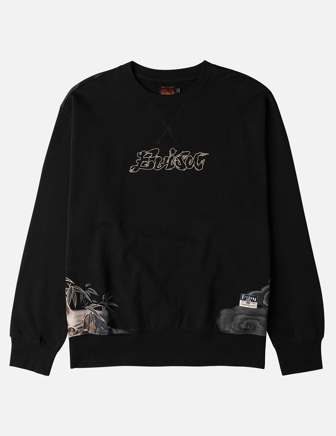 Kamon Embroidery Sweatshirt