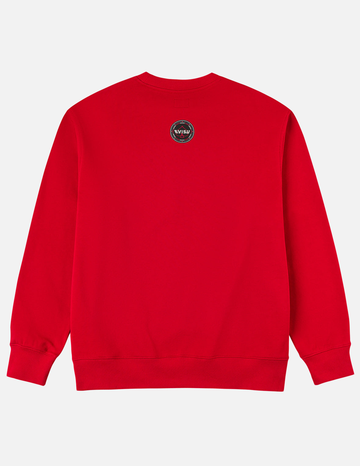 Poker Lucky Dice Embroidery Sweatshirt - Red