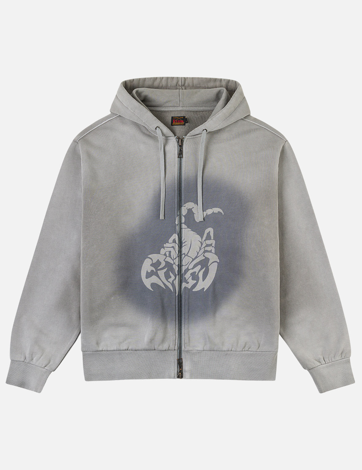 Scorpio Graphic Logo Patchwork Hoodie