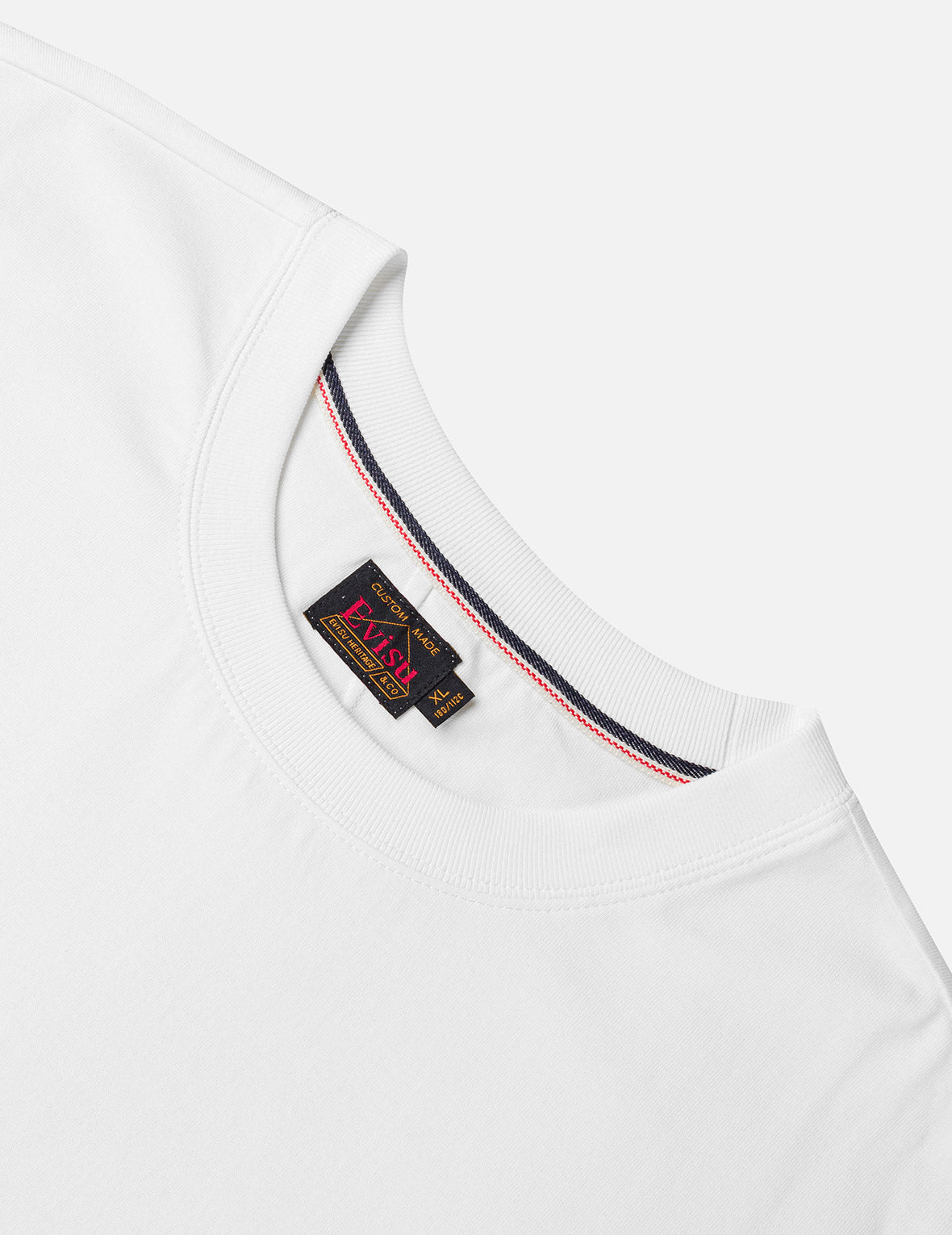 Monochrome Seagull Embroidery T-shirt