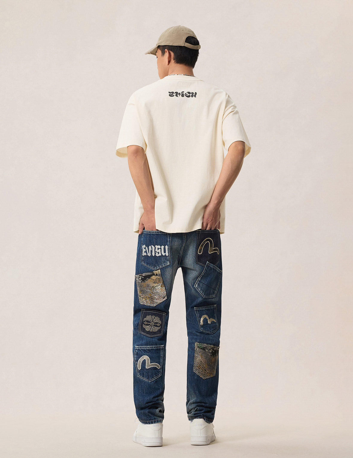 Brocade Patch Pocket T-shirt