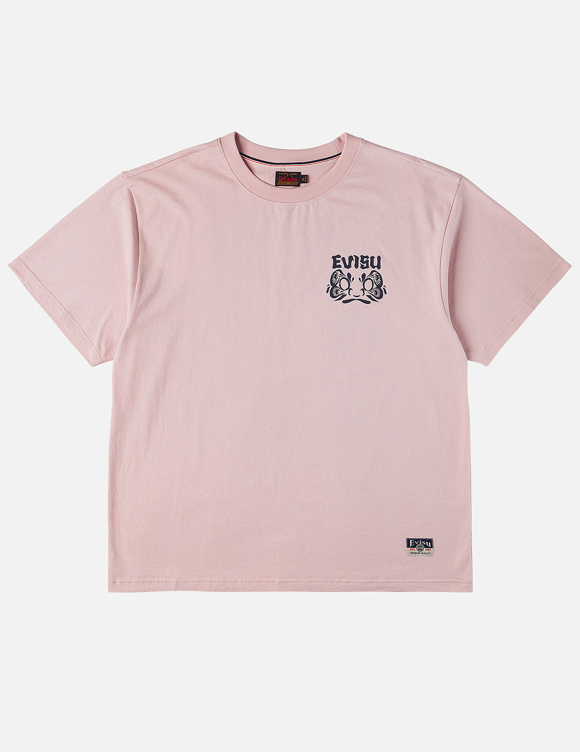 EVISU logo and Daruma T-shirt