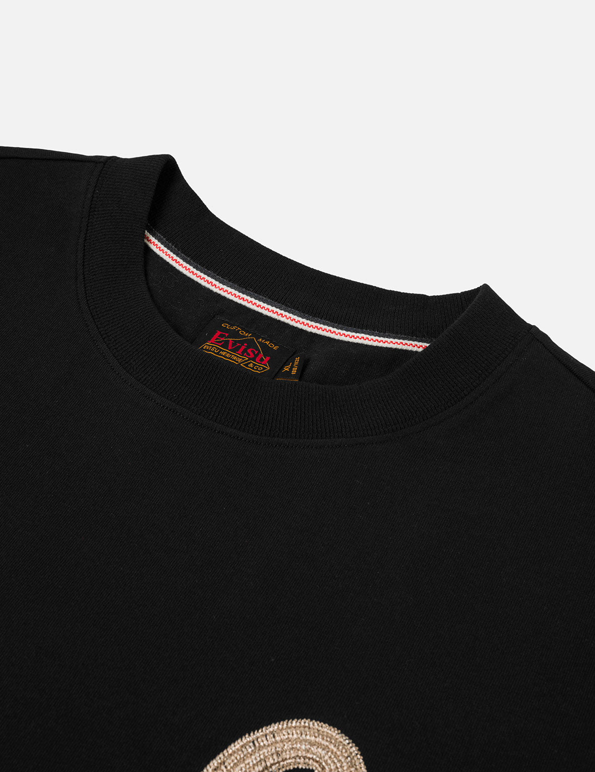 Year Of Horse Daicock Printed T-shirt - Black