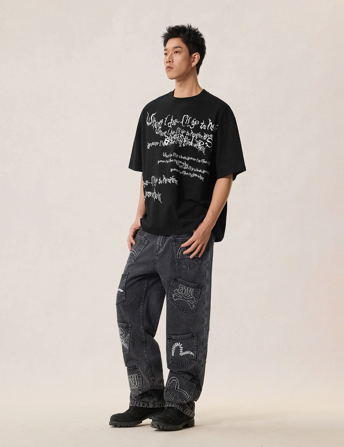 Gothic Handwriting T-Shirt