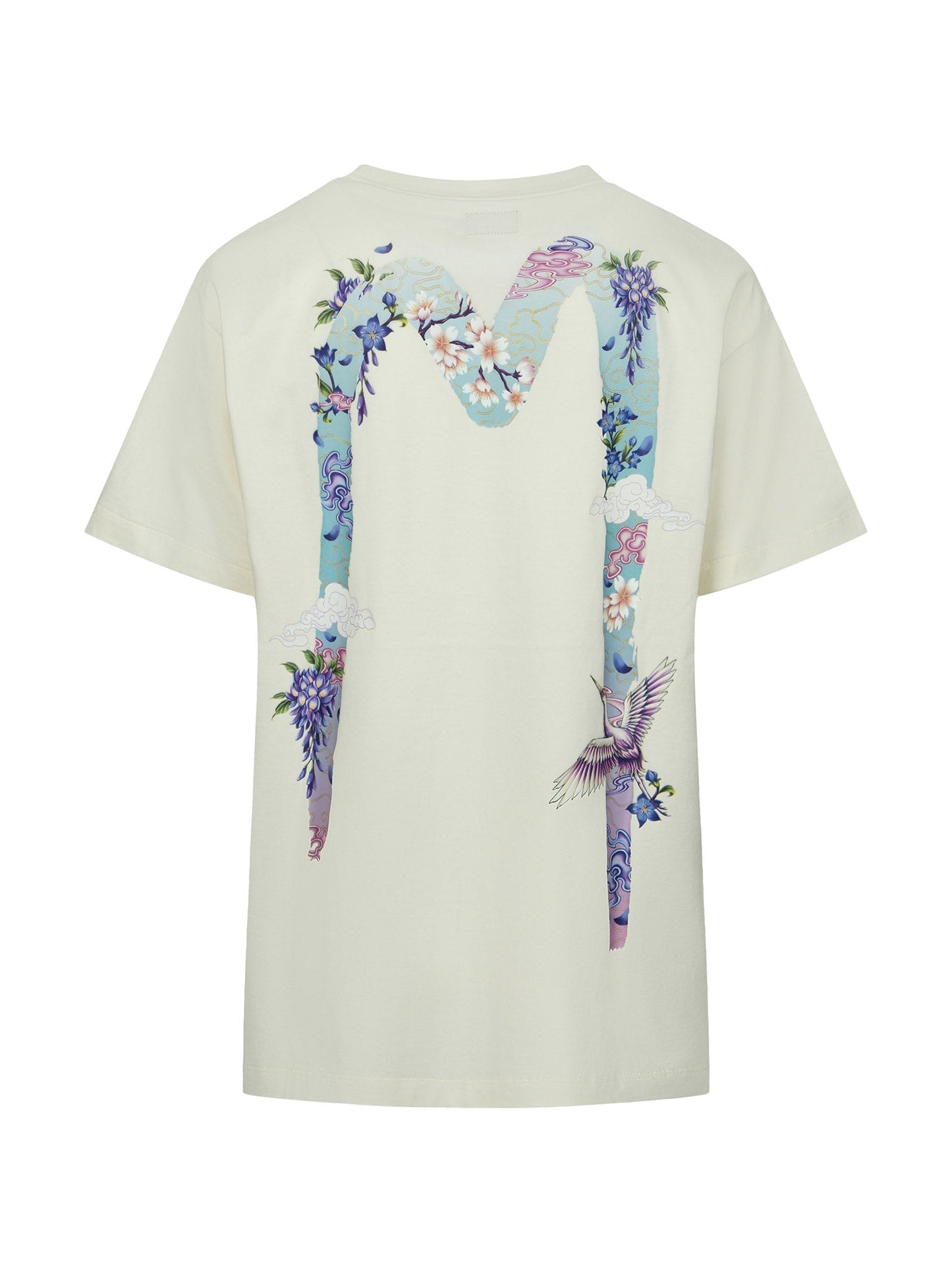 Cranes and Wisteria Daicock Boyfriend T-shirt