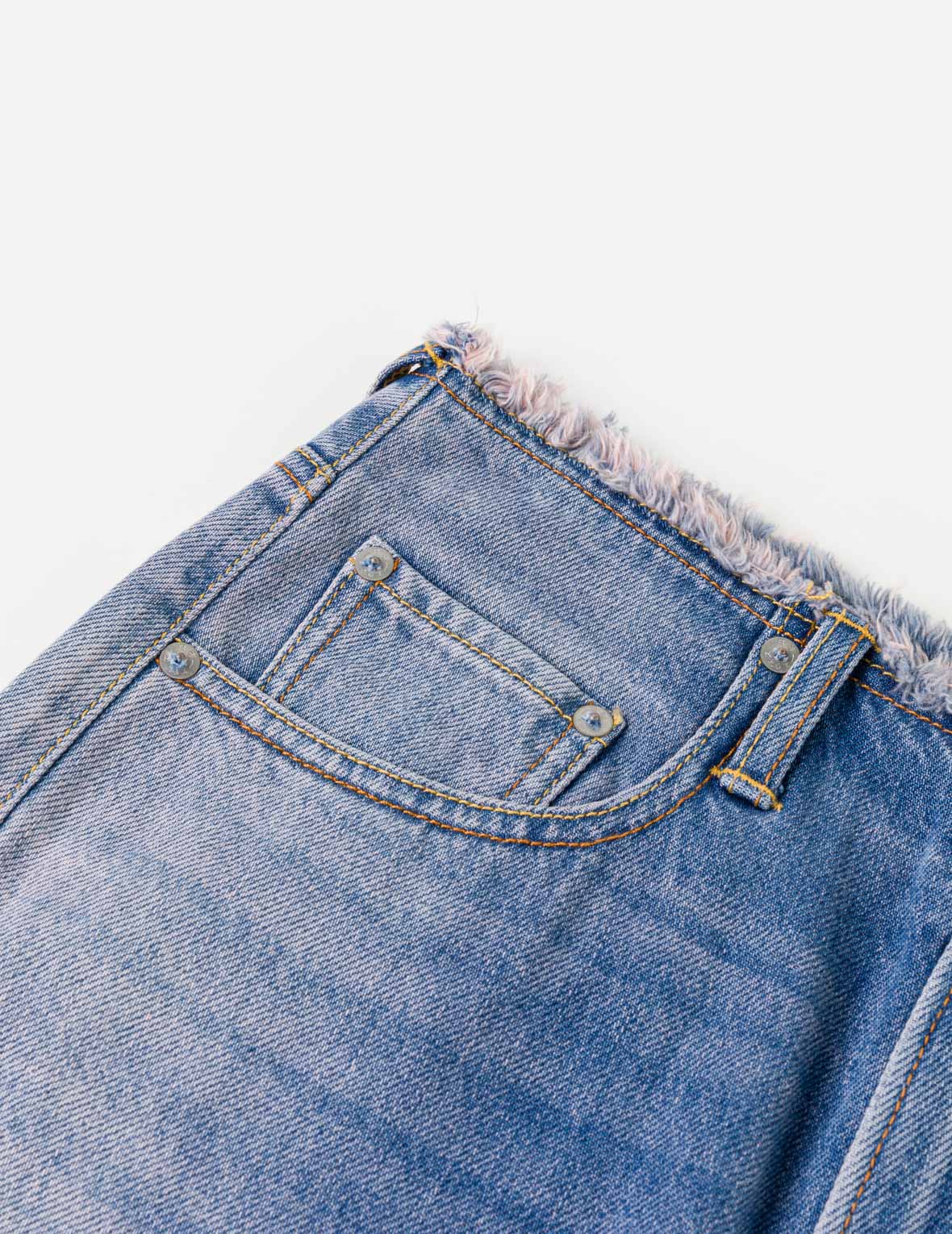Devil-heart Seagull Bootcut Jeans