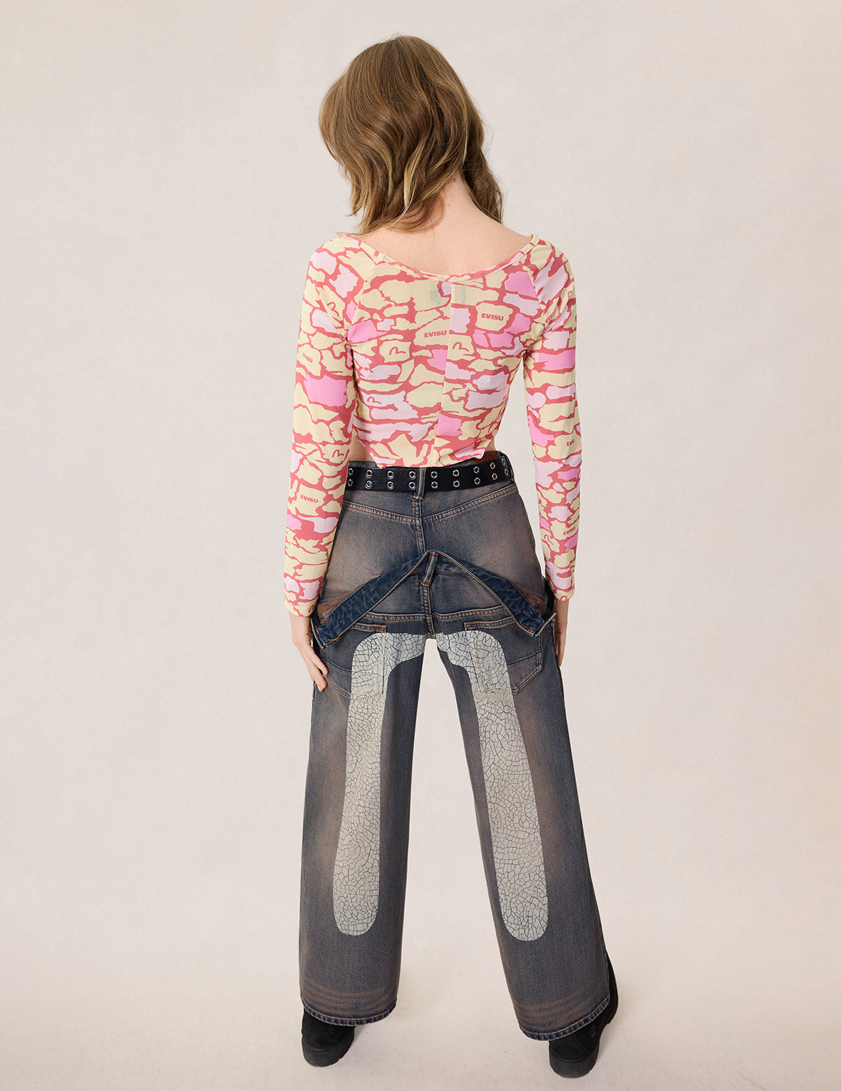 Double Waistband Jeans