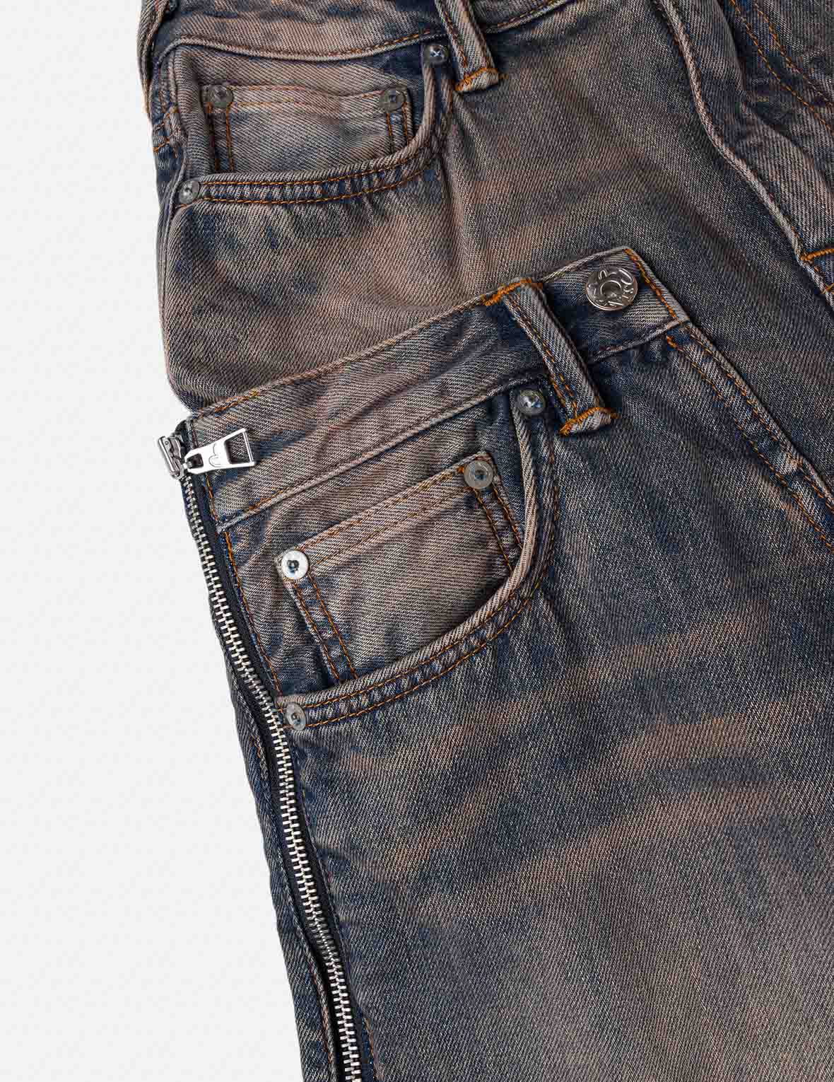 Double Waistband Jeans