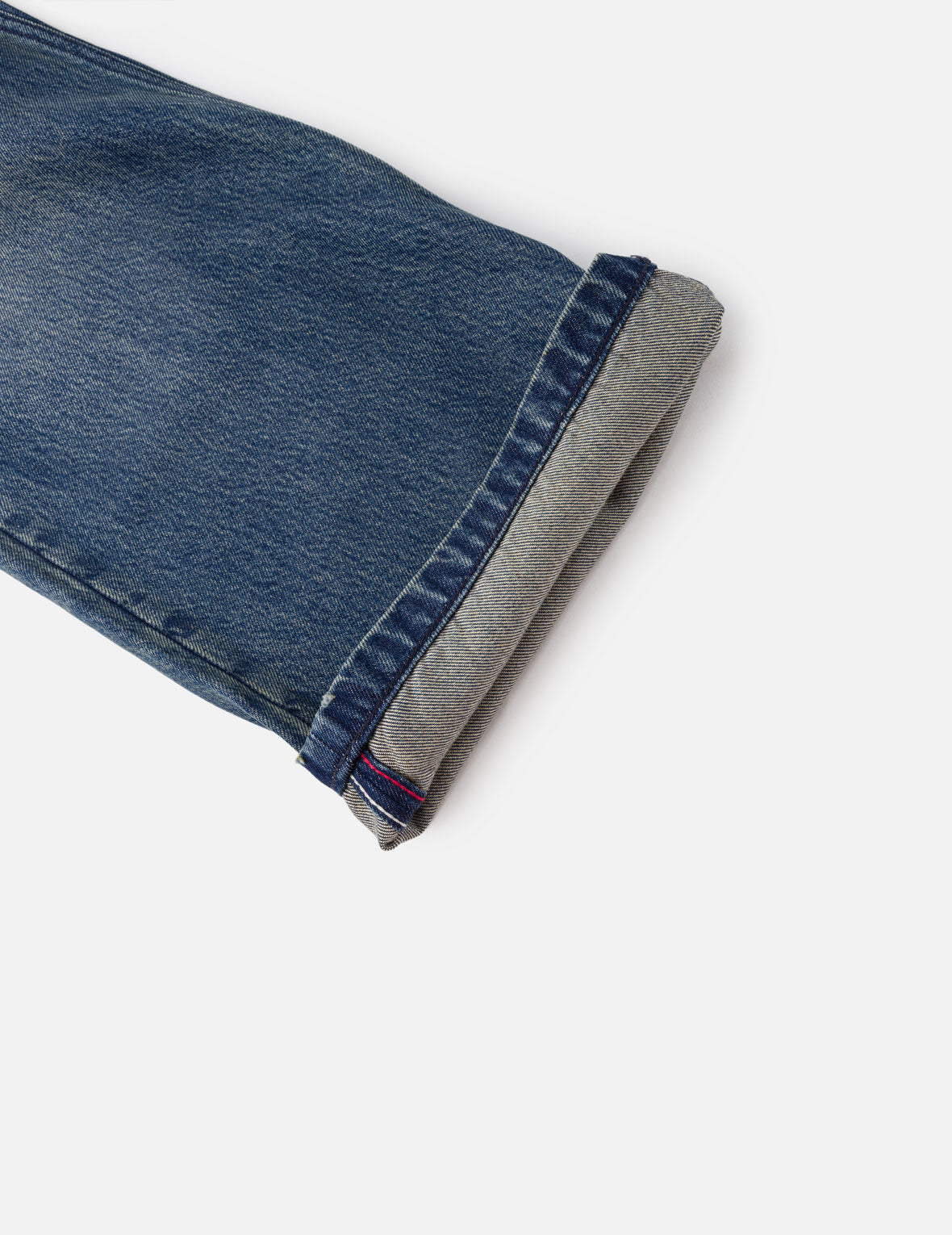 Light Blue Washed Daicock Print Jeans