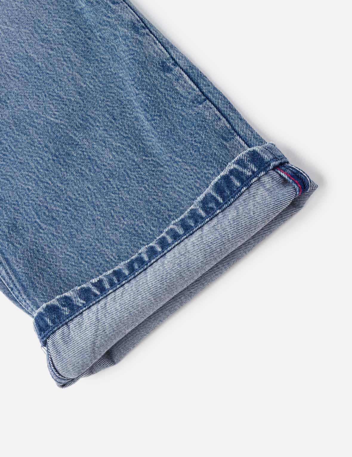Light Pink Washed Daicock Print Jeans