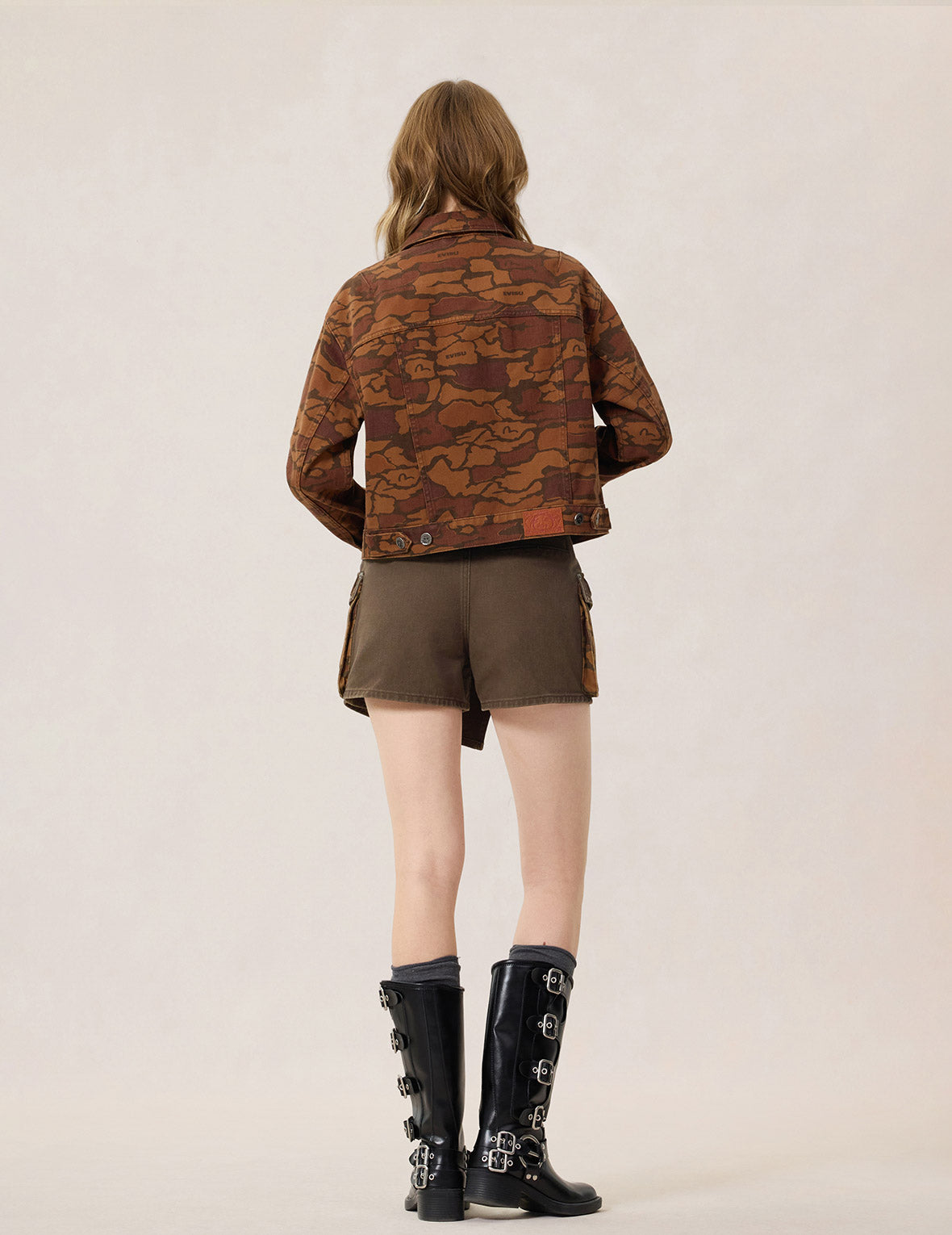 Ishigaki Camouflage Denim Jacket
