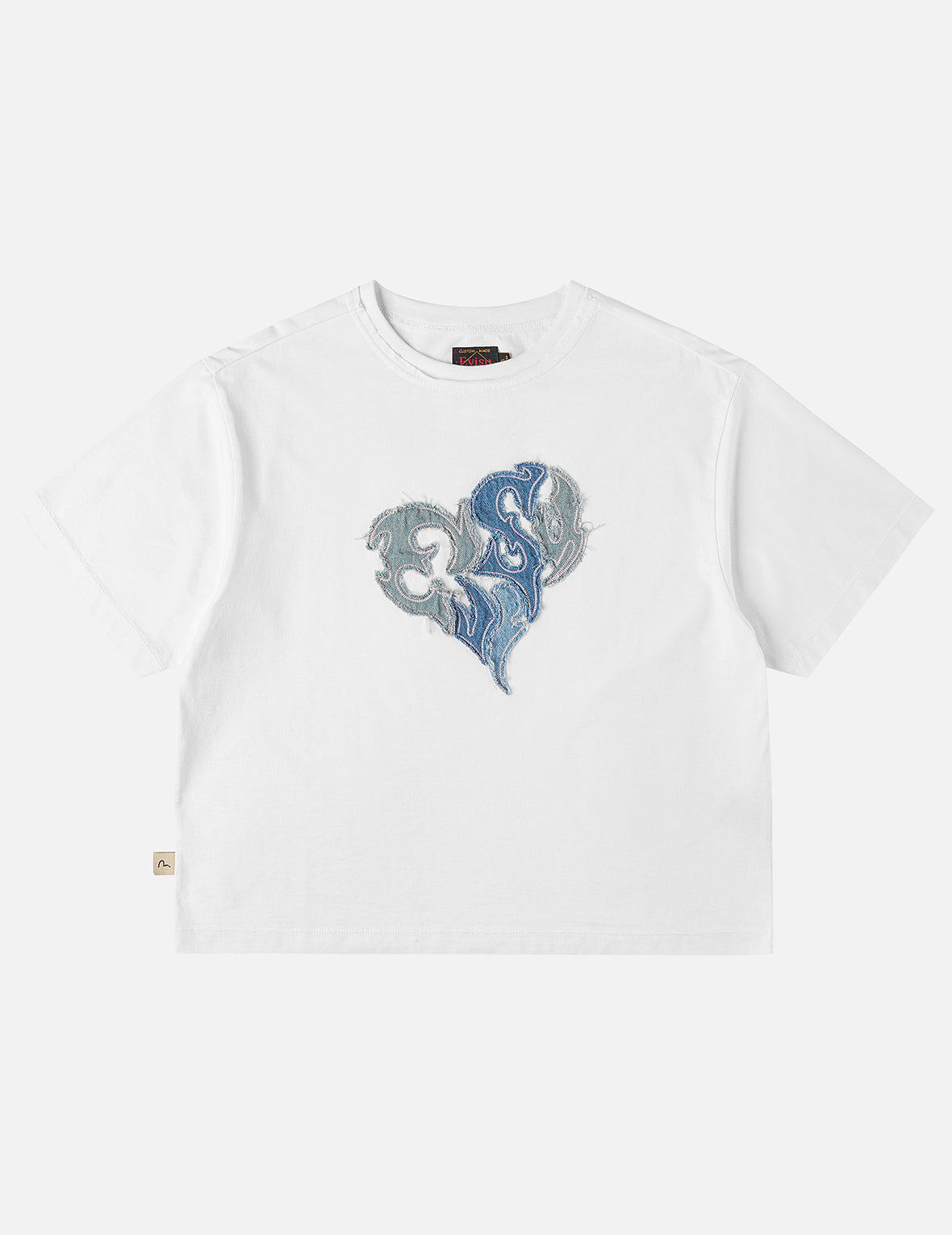 Evisu Denim Appliqué T-Shirt