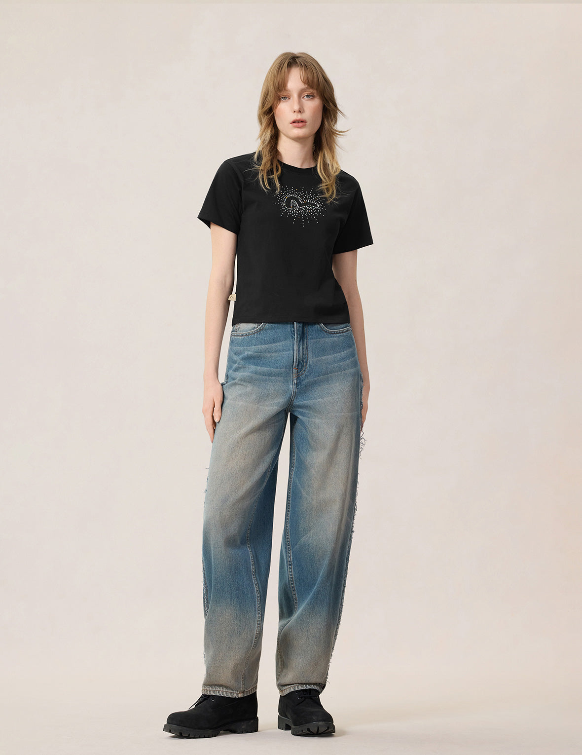 Seagaull Rhinestones T-Shirt
