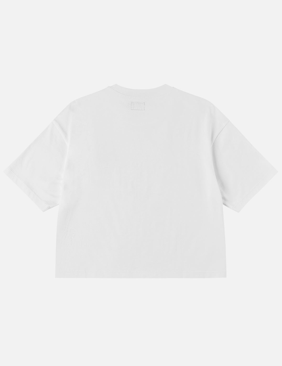 Devil-heart-shaped Seagull Emboss T-shirt