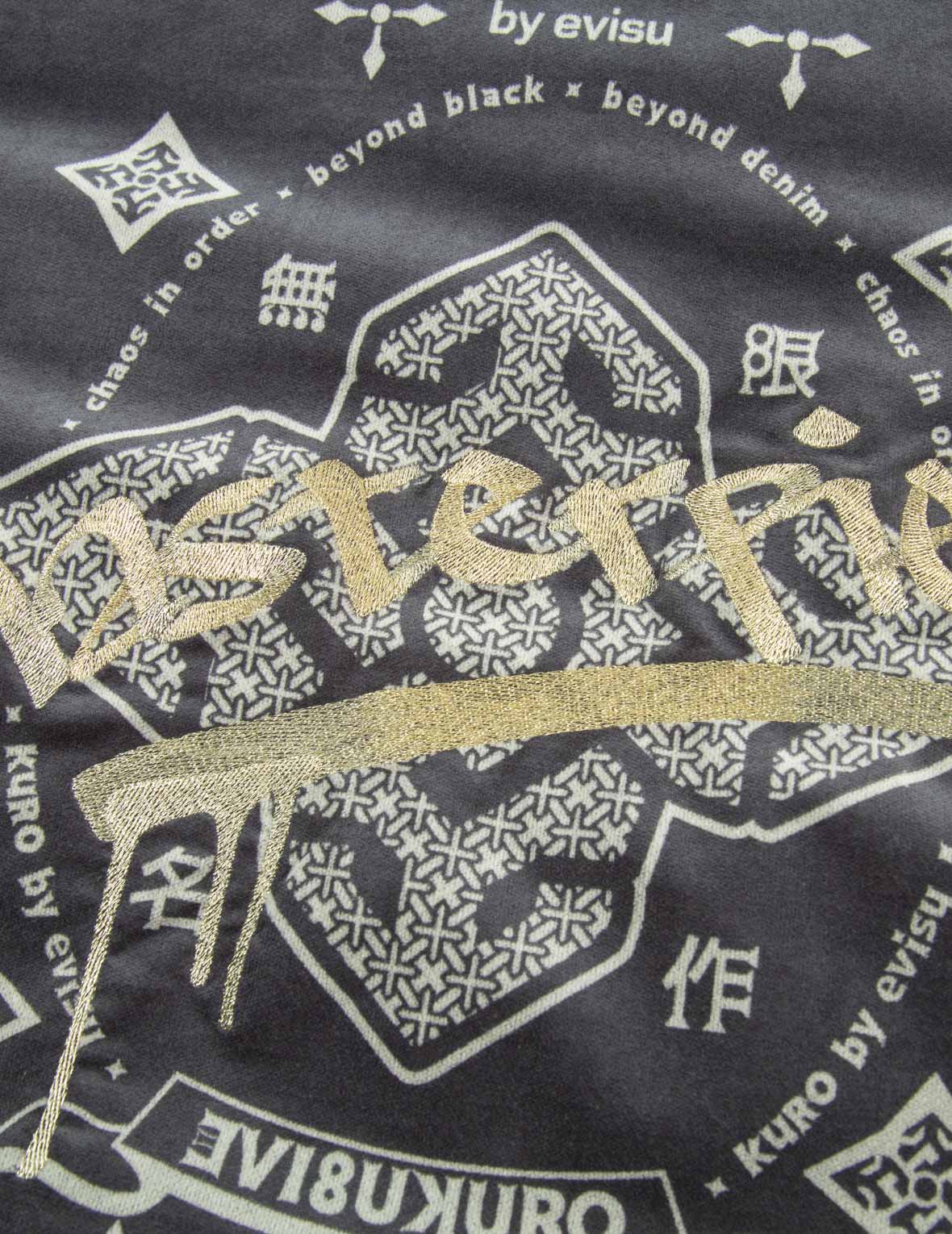 滿地佩斯利及Logo印花羽絨夾克