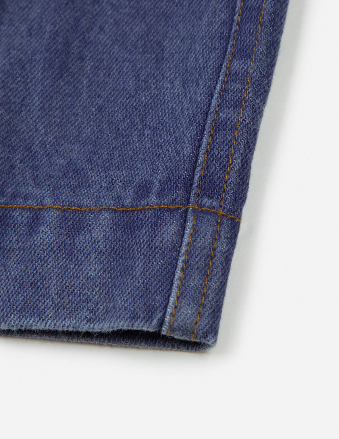 Seagull and Slogan Embroidery Oversized  Denim Coach Jacket