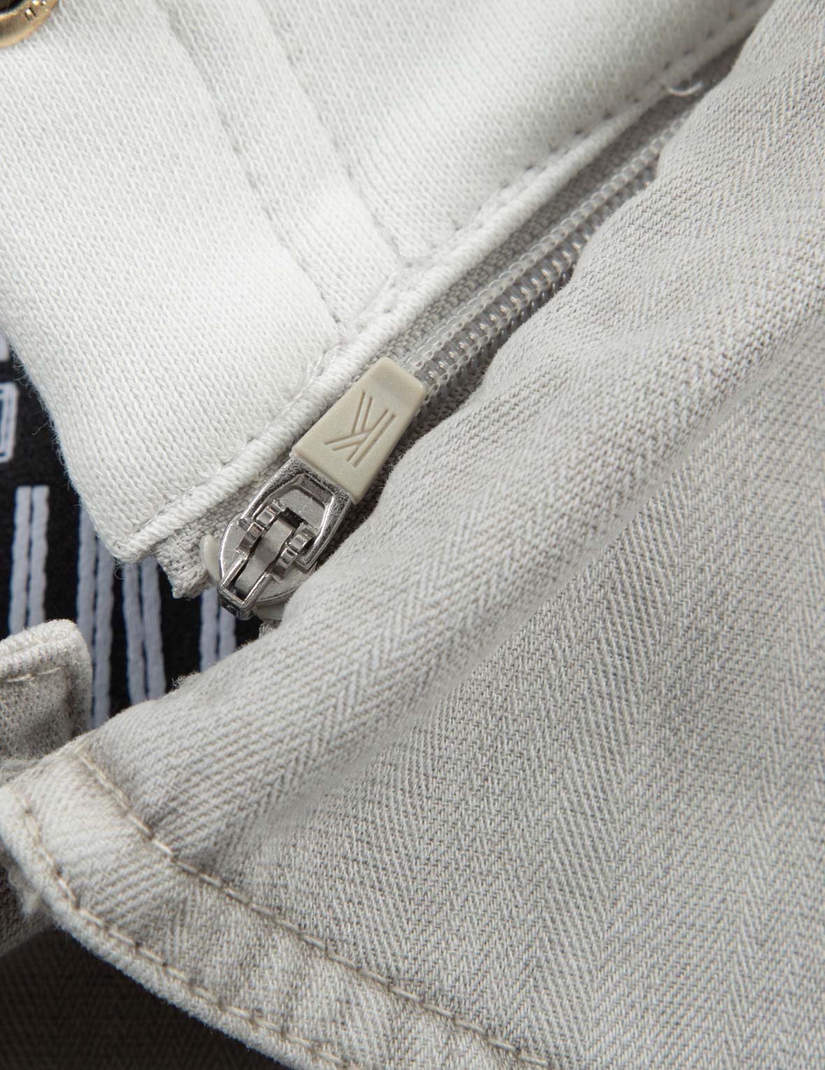 Logo Badges and Seagull Embroidery Relax fit Trucker Jacket