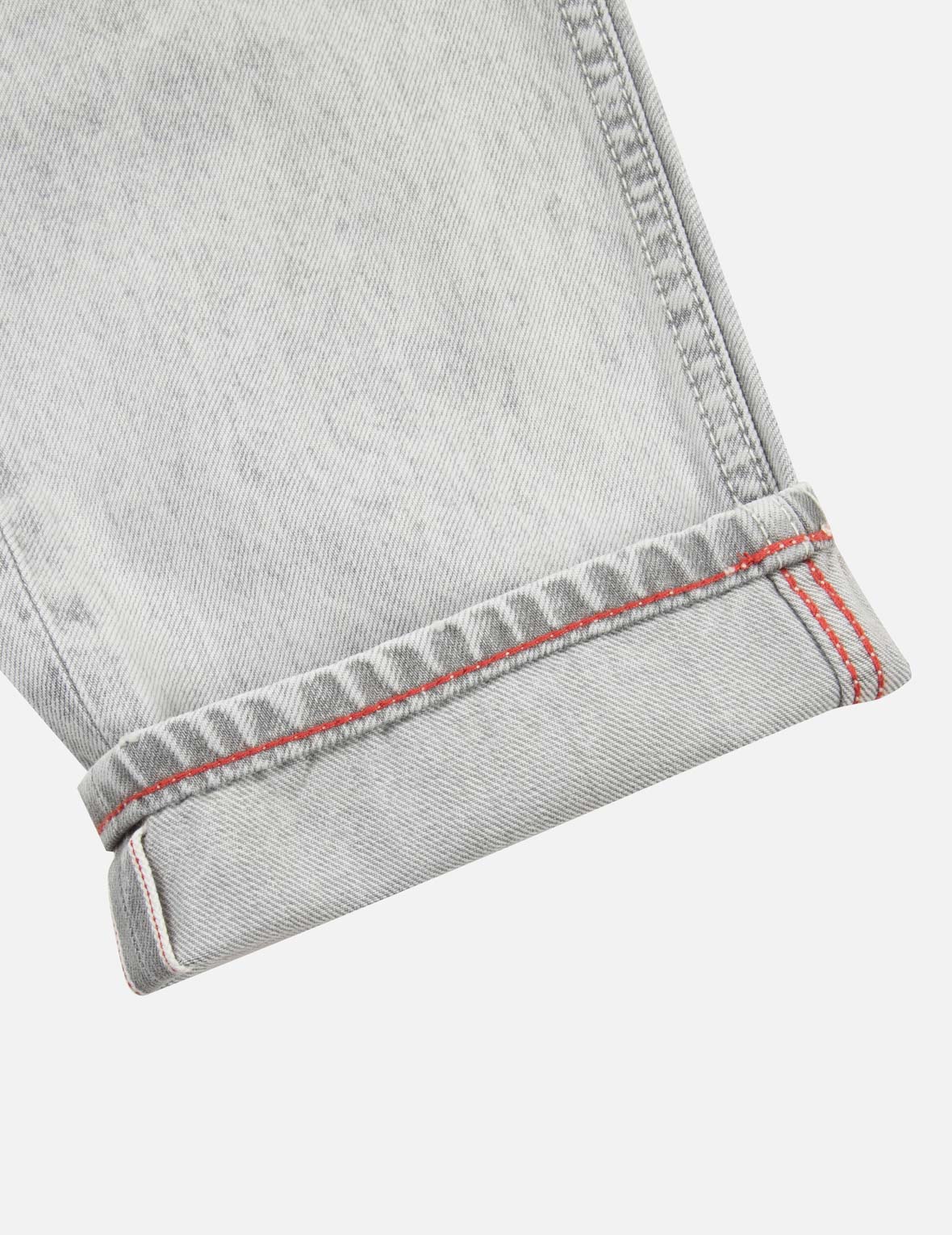 Multi-Pocket Taper Fit Denim Jeans #2017