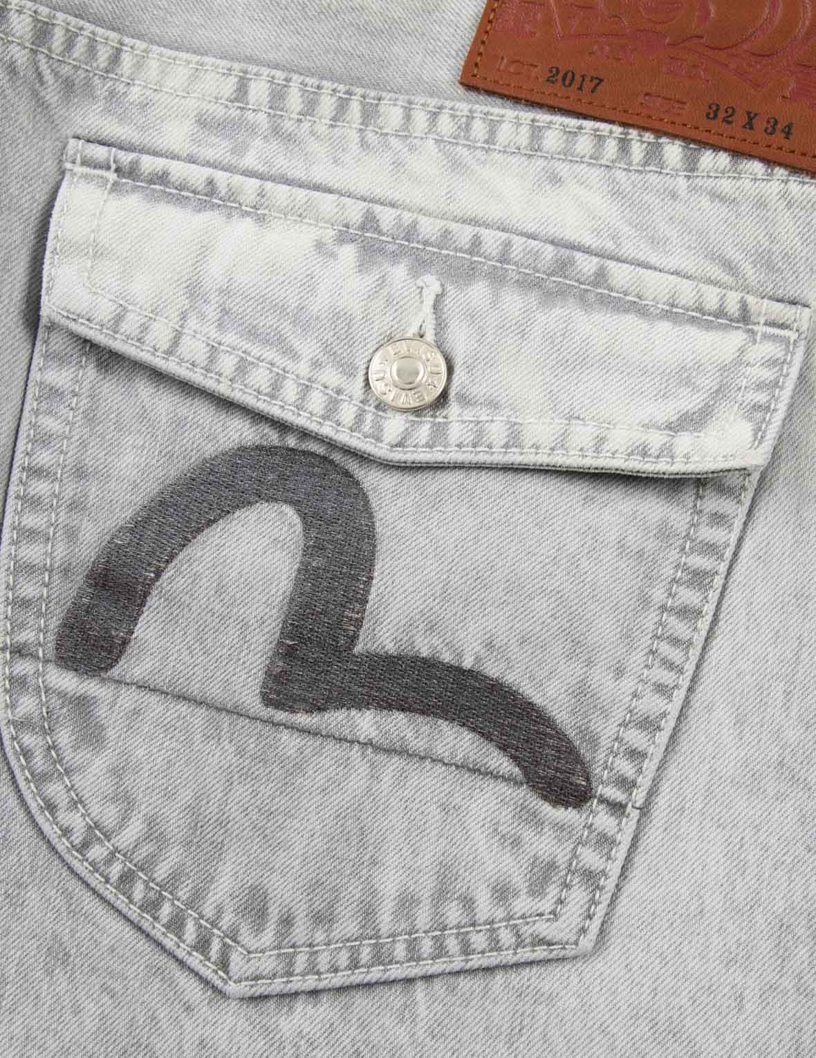 Multi-Pocket Taper Fit Denim Jeans #2017