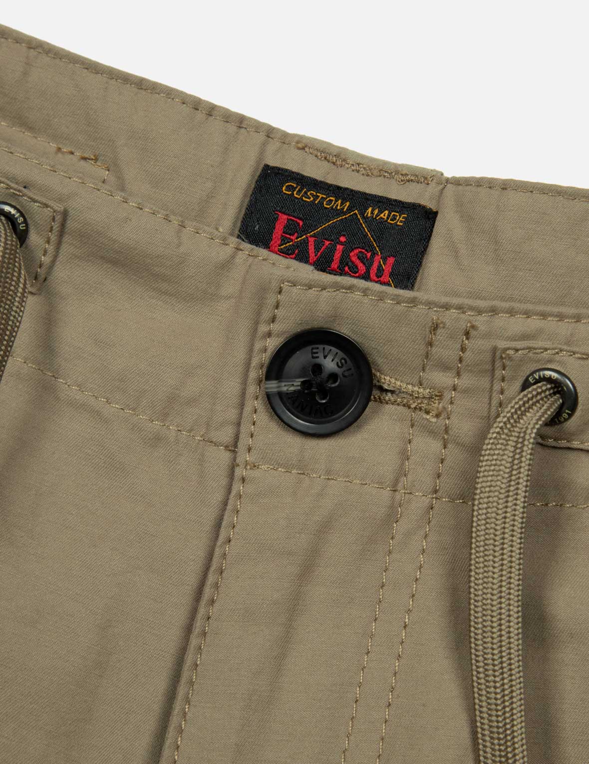 Seagull Embroidery Baggy Pants