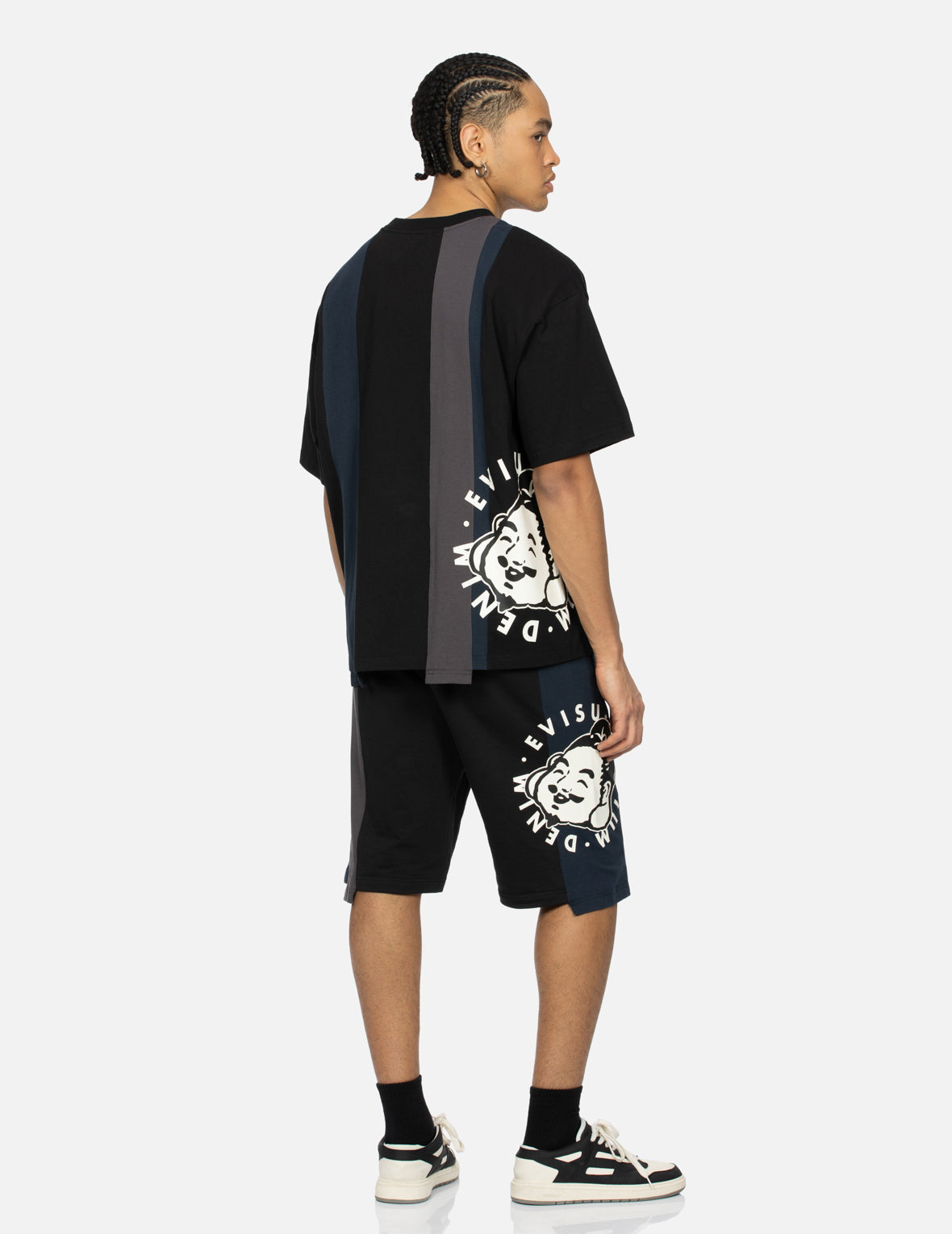 Deconstructed Playful Godhead Printed Loose Fit T-shirt