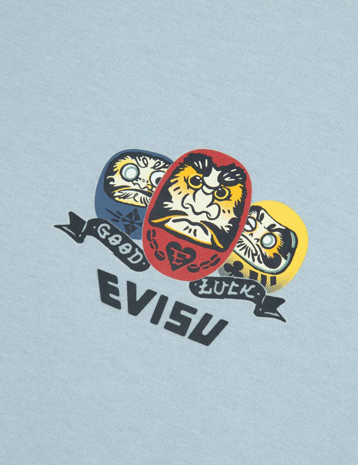 Playful Daruma Print Regular Fit T-shirt