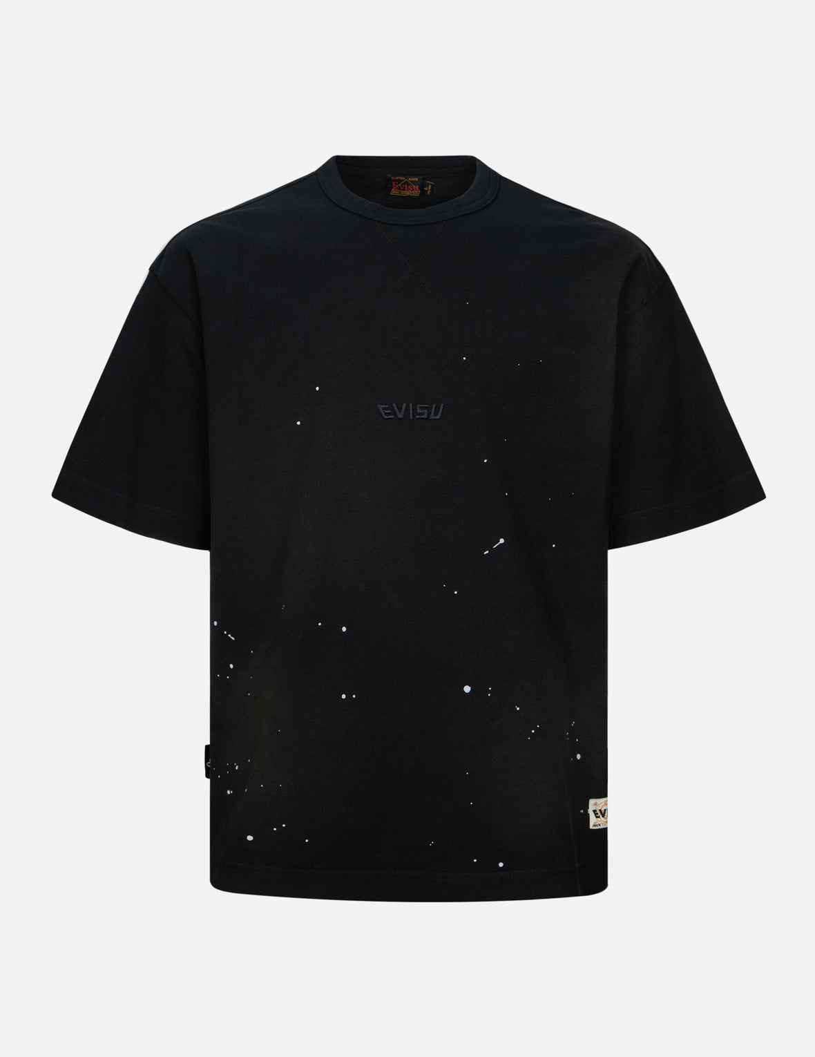 Logo Embroidery and Multi-print Loose Fit T-shirt